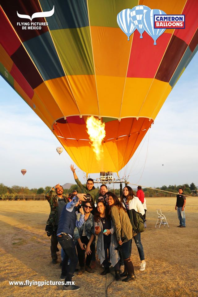 Globo Aerostático en Teotihuacan