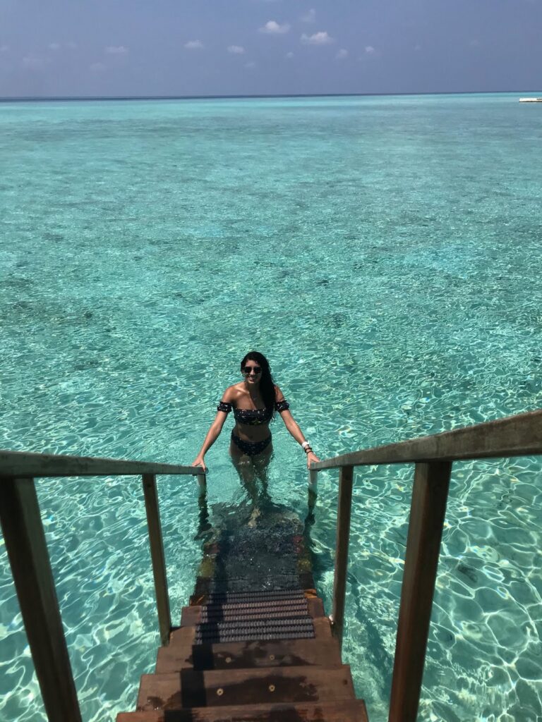 atrapados en el paraíso en las Maldivas