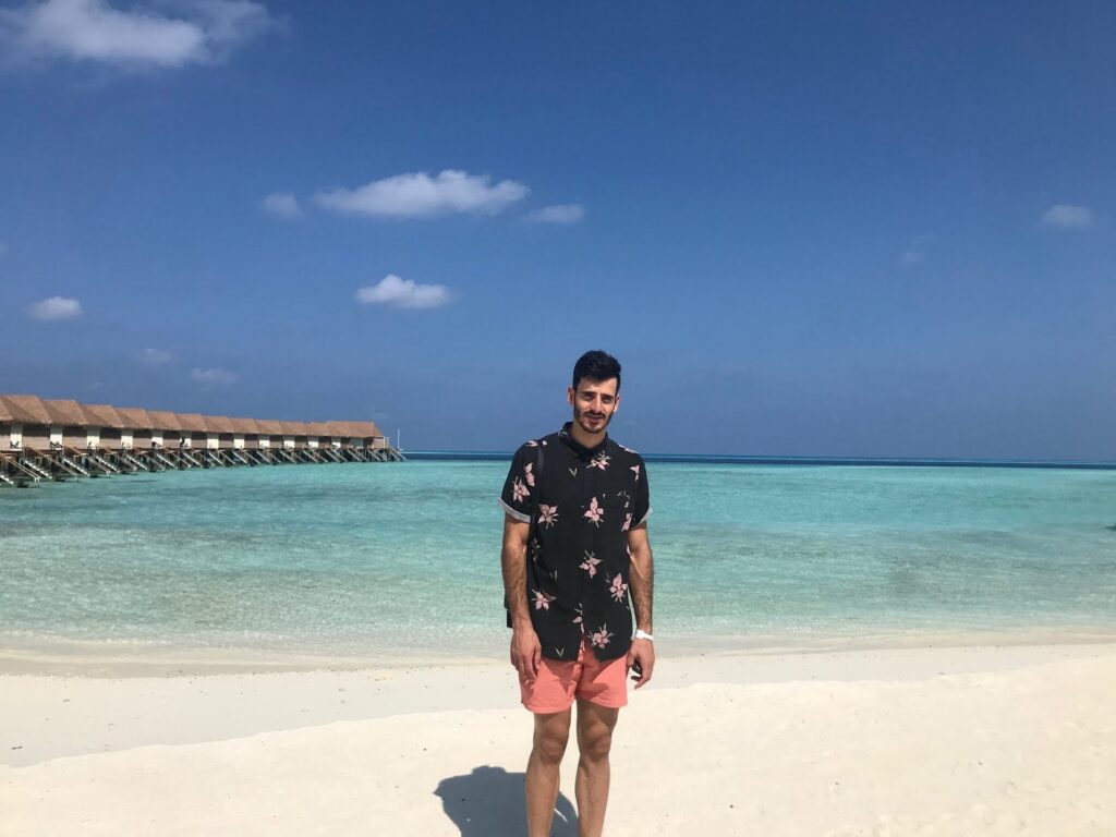 atrapados en el paraíso en las Maldivas