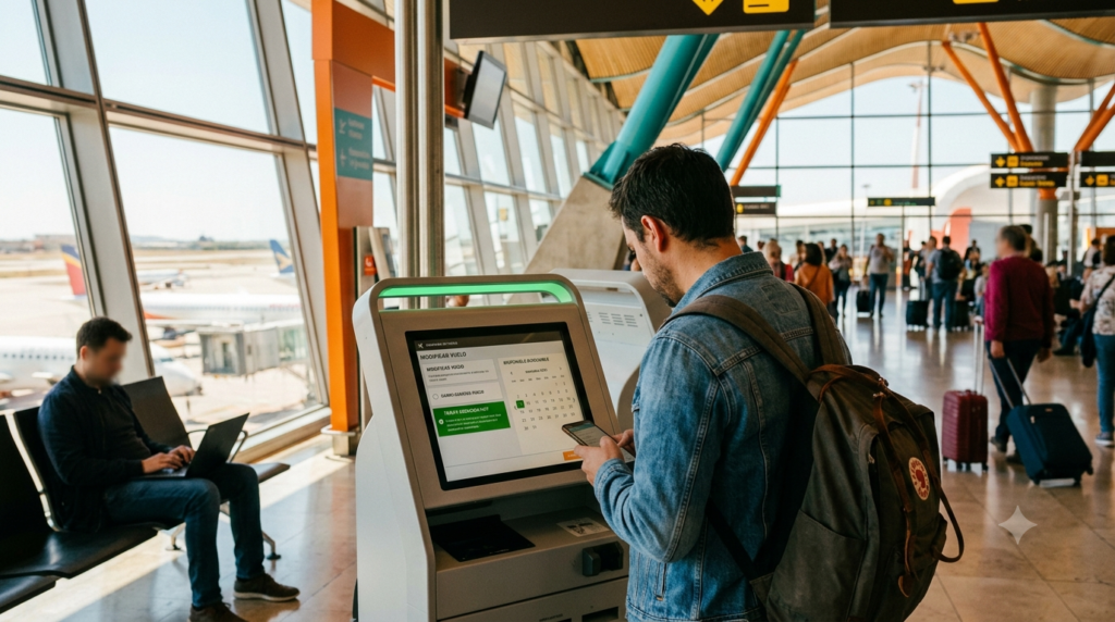 5. Modifica la fecha u hora de tu vuelo con tarifas reducidas 🗓️