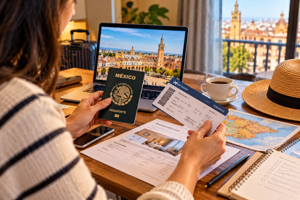 1. Requisitos para viajar a España desde México 🛂