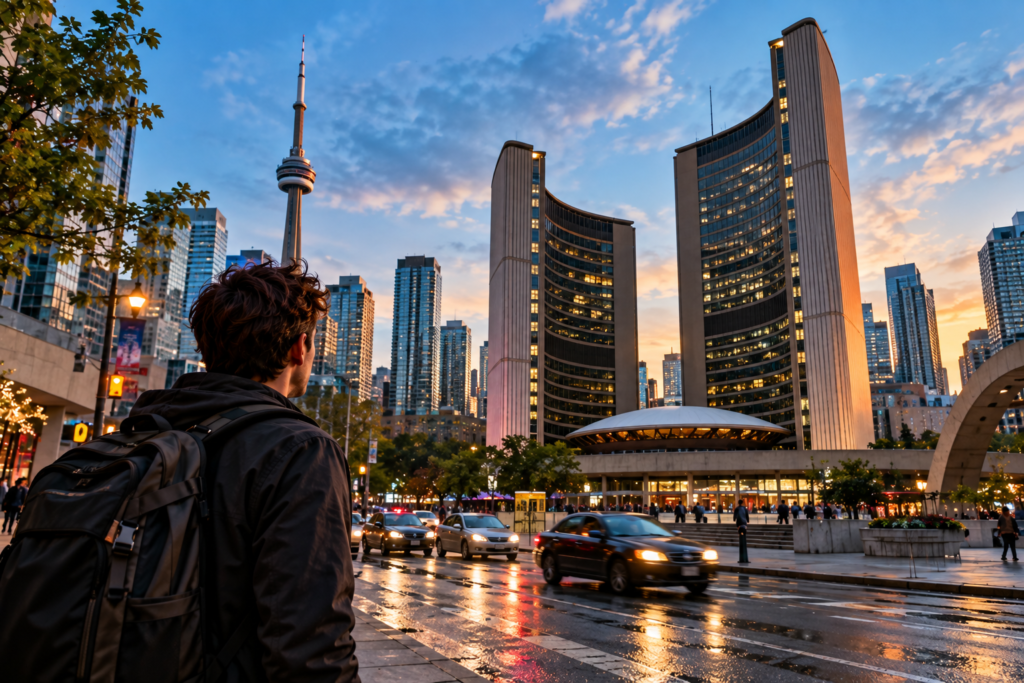 2. ¿Qué lugares de Toronto puedes reconocer como Raccoon City? 🇨🇦
